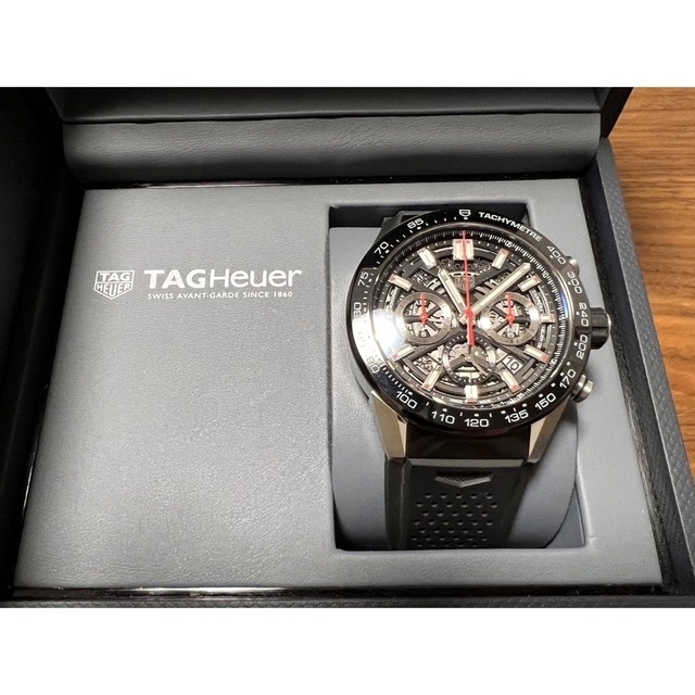 TAG Heuer(タグホイヤー)のタグホイヤー カレラ 45mm メンズの時計(腕時計(アナログ))の商品写真