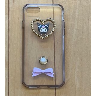 サンリオ(サンリオ)の★Sanrio★（中古）iPhone8/7/6/6s/seケース　クロミ　クリア(iPhoneケース)