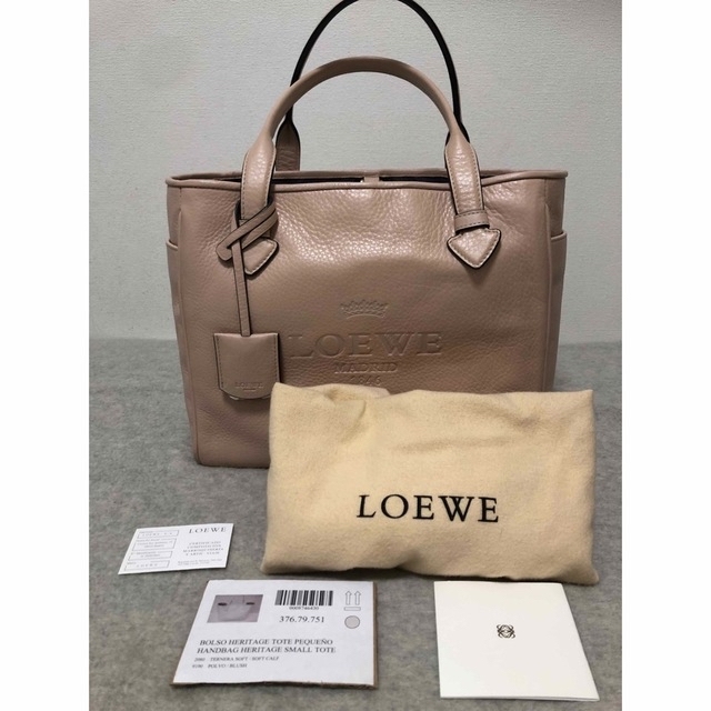 LOEWE ヘリテージ トートバッグ