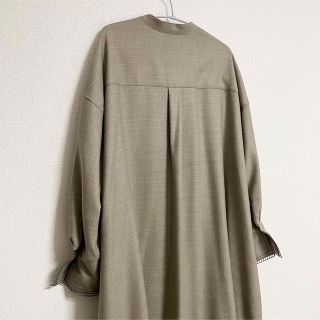 ebure - ebure エブール 21AW ウールサキソニー テントレースシャツ