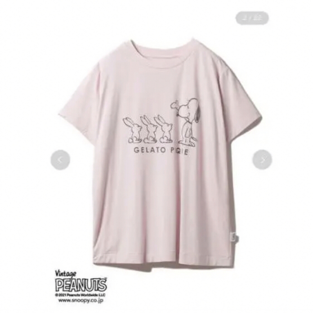 【ジェラートピケ】スヌーピー　Tシャツ