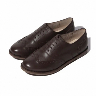 サマンサモスモス(SM2)の新品未使用 SM2 レザーウイングチップシューズ ローファー レザー 革靴(ローファー/革靴)