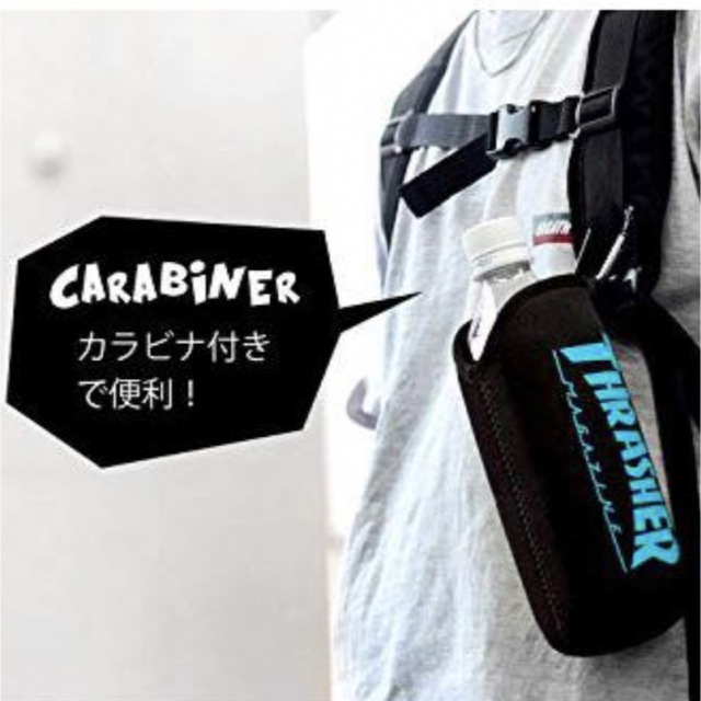 THRASHER(スラッシャー)のスラッシャー　ペットボトルホルダー　イエロー メンズのファッション小物(その他)の商品写真