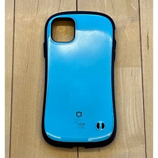 ★iFace★（中古）iPhone11ケース　水色　ブルー(iPhoneケース)