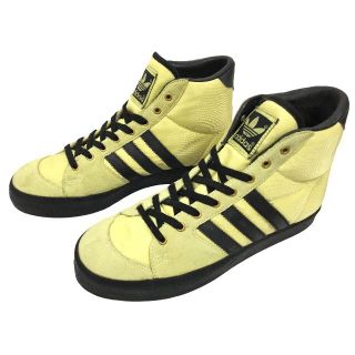 アディダス(adidas)のadidas アディダス NIZZA ニッツァ イエロー×ブラック 24cm(スニーカー)