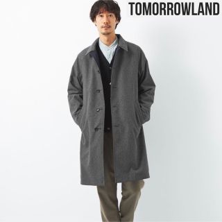 トゥモローランド(TOMORROWLAND)の【美品・リバーシブル】TOMORROWLAND カシミヤ混 ステンカラーコート(ステンカラーコート)