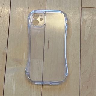 ★iPhone11ケース★（中古）クリア　透明(iPhoneケース)