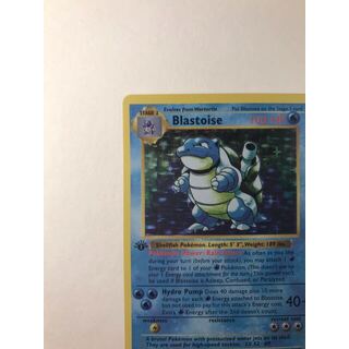 ポケモン - ポケモンカード カメックス 1st ED 1st Edition Blastoise ...