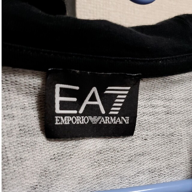 Emporio Armani(エンポリオアルマーニ)のEMPORIO ARMANI　エンポリオ・アルマーニ　パーカー　ブラック　M メンズのトップス(パーカー)の商品写真