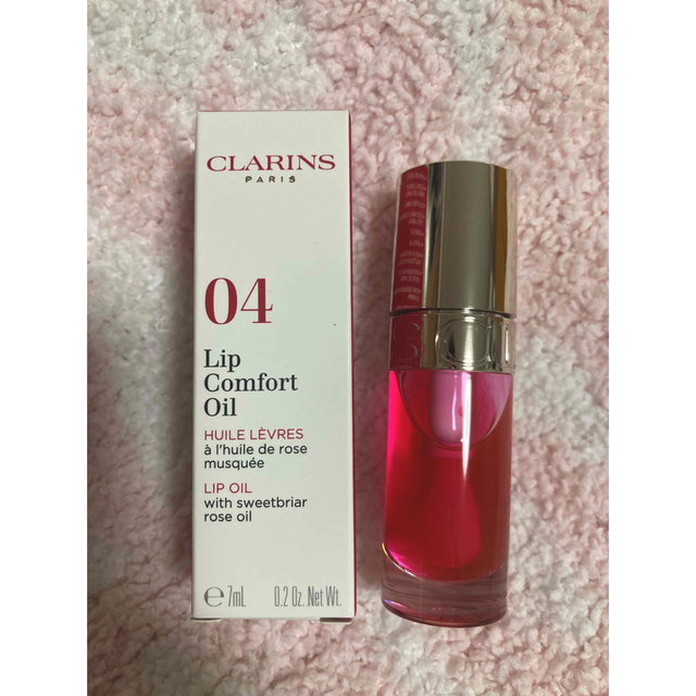 CLARINS(クラランス)のクラランス　リップコンフォートオイル04 コスメ/美容のベースメイク/化粧品(リップグロス)の商品写真