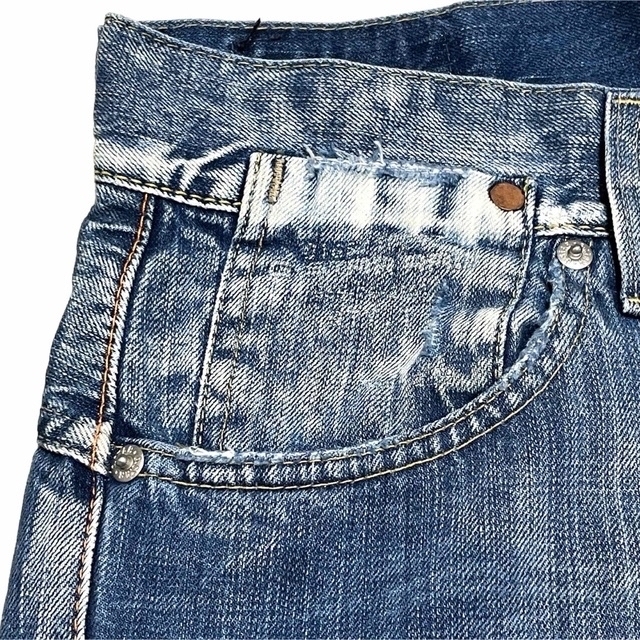 G-STAR RAW(ジースター)のg-star raw ダメージ ウォッシュ加工 デニム  ストレート イタリア製 メンズのパンツ(デニム/ジーンズ)の商品写真