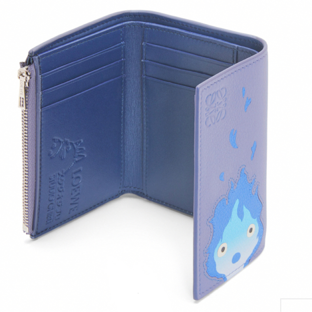 LOEWE ロエベ ハウルの動く城 カルシファー バーティカルウォレット LOEWE ロエベ ハウルの動く城 カルシファー バーティカルウォレット