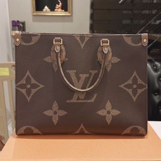 ルイヴィトン(LOUIS VUITTON)の新品未使用　ルイヴィトン　オンザゴー　MM  ジャイアントモノグラム(ハンドバッグ)