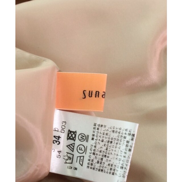 SunaUna(スーナウーナ)のSunaUna ひざ丈スカート 34(XS位) ピンクx赤x緑等(花柄) 【古着】【中古】 レディースのスカート(ひざ丈スカート)の商品写真