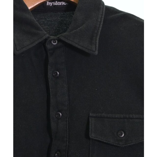 HYSTERICS(ヒステリックス)のHysterics ヒステリックス ポロシャツ F 黒 【古着】【中古】 メンズのトップス(ポロシャツ)の商品写真