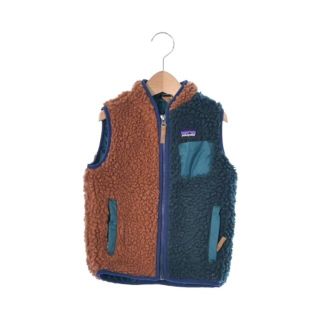 パタゴニア(patagonia)のpatagonia パタゴニア ブルゾン（その他） 4 緑x茶 【古着】【中古】(ジャケット/上着)