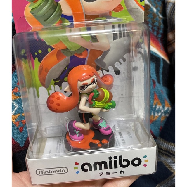 任天堂(ニンテンドウ)の新品未開封amiibo ガール　スプラトゥーン　オレンジ エンタメ/ホビーのフィギュア(ゲームキャラクター)の商品写真