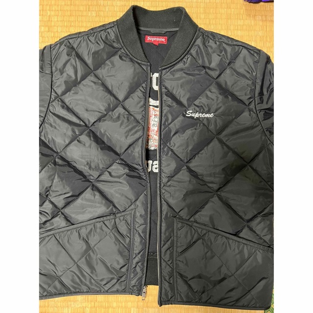 Supreme - supreme quilted jacket 葵産業 最終値下げ！の通販 by