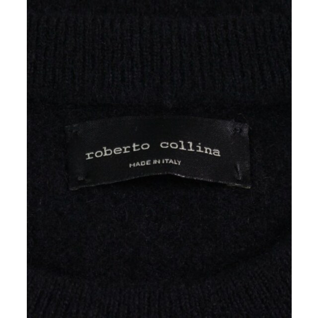 ROBERTO COLLINA(ロベルトコリーナ)のROBERTO COLLINA ロベルトコリーナ ニット・セーター S 黒 【古着】【中古】 レディースのトップス(ニット/セーター)の商品写真