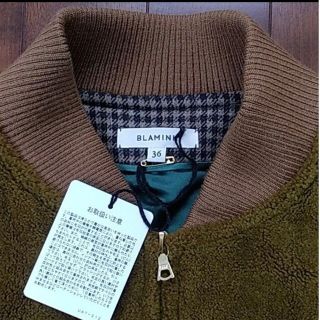 完売商品 BLAMINK/コットンナイロンチェックアノラック