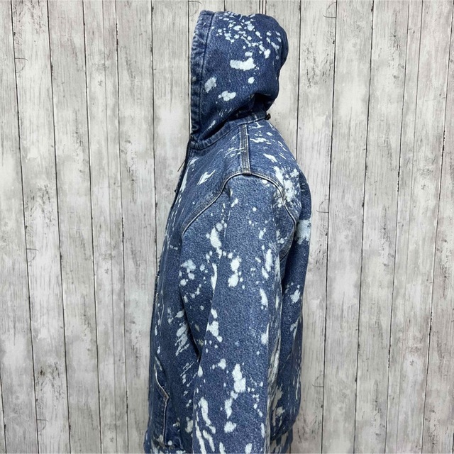carhartt USA ブリーチ加工デニムアクティブジャケット