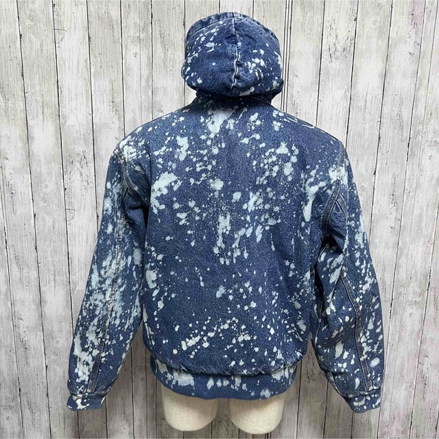 carhartt USA ブリーチ加工デニムアクティブジャケット
