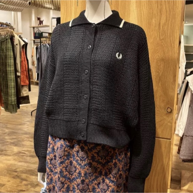 FRED PERRY × Ray BEAMS / 別注 カラー カーディガン