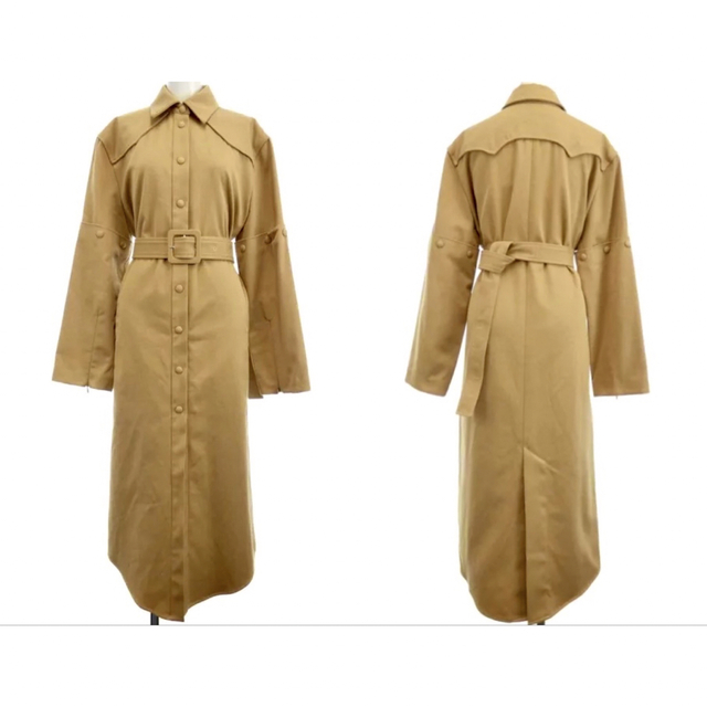 TOMORROWLAND 2020SS Courreges Belted Coat レディース 