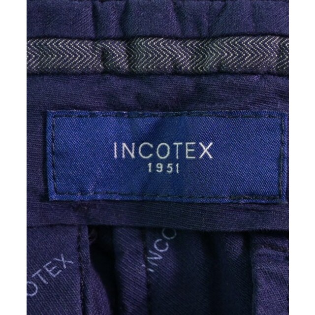 INCOTEX インコテックス スラックス 46(M位) 濃紺 - スラックス
