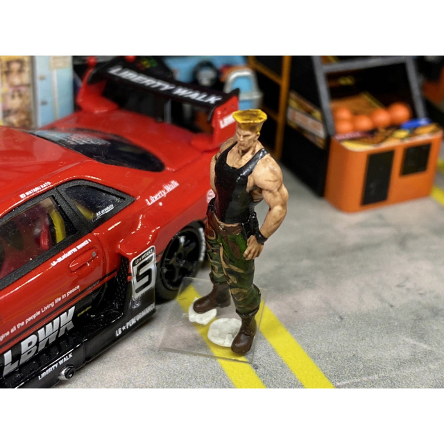 1:64　ストーム似　ムキムキフィギュア　ストリートファイタート日本未発売