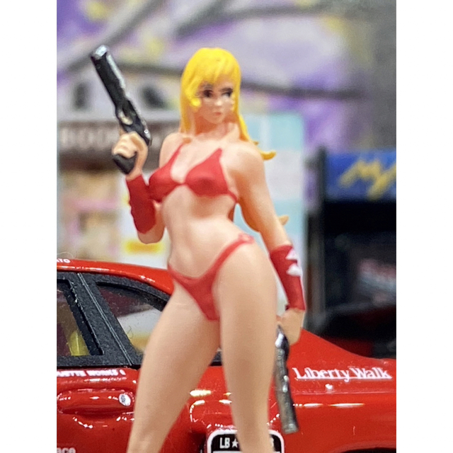 1:64　美戦士　美女　スナイパー　フィギュア　トミカサイズ　ジオラマ日本未発売