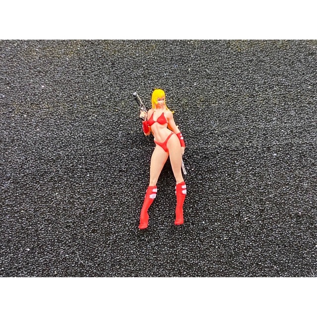 1:64　美戦士　美女　スナイパー　フィギュア　トミカサイズ　ジオラマ日本未発売