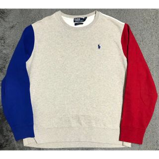 ポロラルフローレン beams マルチカラースウェット