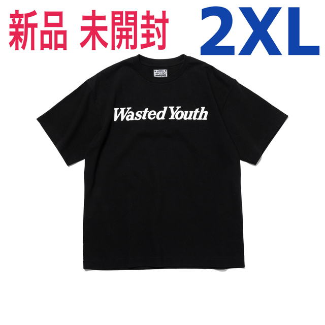 Girls Don't Cry(ガールズドントクライ)のVERDY  Wasted Youth  T-SHIRT  新品  2XL メンズのトップス(Tシャツ/カットソー(半袖/袖なし))の商品写真