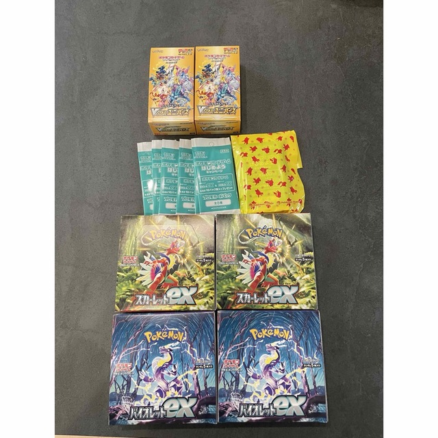 予約受付中】 バイオレットex、スカーレットex VSTARユニバース 各2BOX