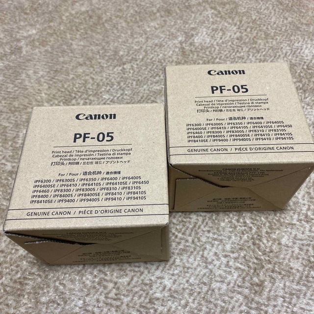 最新な Canon PF-05 プリントヘッド