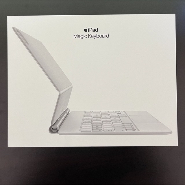 Apple(アップル)の11-inch iPad用 Magic Keyboard White スマホ/家電/カメラのスマホアクセサリー(iPadケース)の商品写真