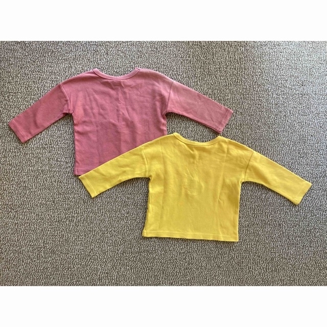 ロンT　カットソー　保育園着　4枚 キッズ/ベビー/マタニティのキッズ服女の子用(90cm~)(Tシャツ/カットソー)の商品写真