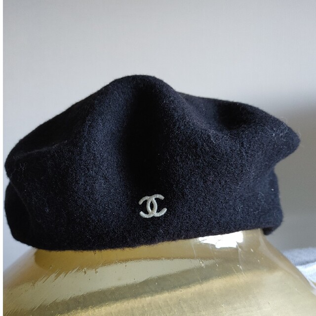 CHANEL(シャネル)のシャネル　ベレー帽 ハンドメイドのファッション小物(帽子)の商品写真