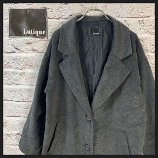 Lutique　アウター　ロングコート　 メンズ　レディース【L】(チェスターコート)