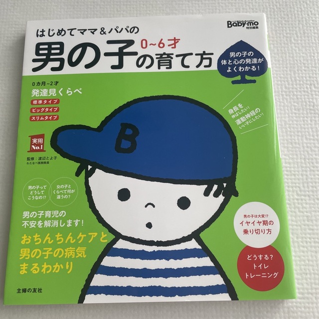 主婦と生活社(シュフトセイカツシャ)のはじめてママ＆パパの０～６才男の子の育て方 発達見くらべ、イヤイヤ期対策、おちん エンタメ/ホビーの雑誌(結婚/出産/子育て)の商品写真