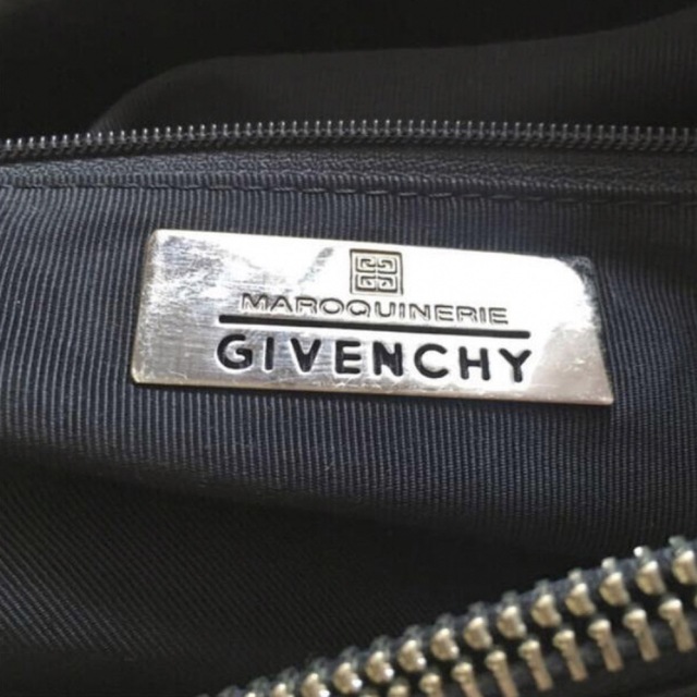 GIVENCHY ジバンシー  黒 本革レザー ヴィンテージ ショルダーバッグ 3