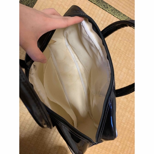 COMME CA DU MODE 黒鞄 COMME CA DU MODE コムサデモード ハンドバッグ