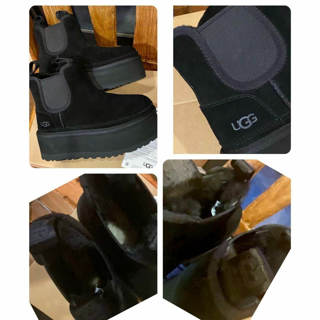 UGG(アグ)のちこ様　　正規品✨22✨UGG✨ニューメル プラットフォーム チェルシー レディースの靴/シューズ(ブーツ)の商品写真