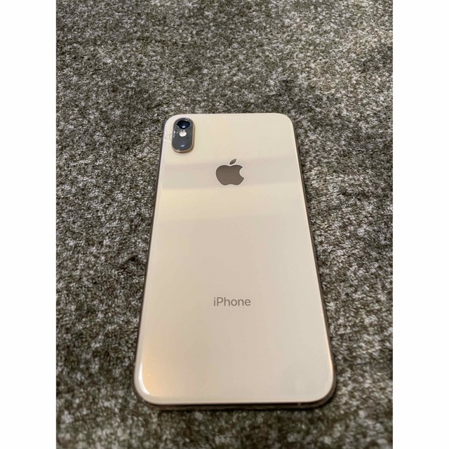 iPhone XS 256GB ゴールド SIMフリー 判定◎