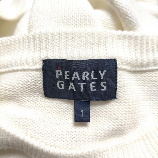 PEARLY GATES(パーリーゲイツ)のパーリーゲイツ 長袖セーター サイズ1 S - レディースのトップス(ニット/セーター)の商品写真