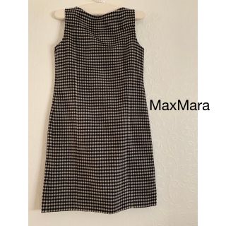 新品同様‼️マックスマーラ スタイル美人 千鳥格子 ニュータンク
