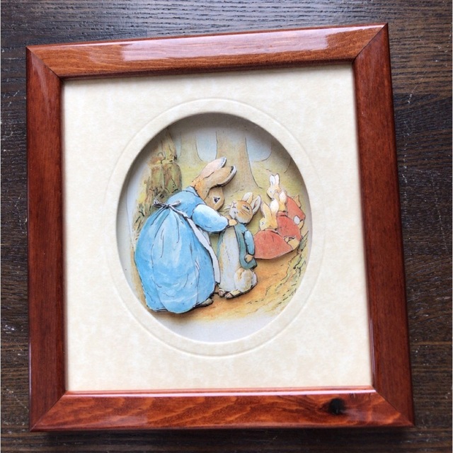 PETER RABBIT（TM）(ピーターラビット)の未使用☆ JOHN ELLAM ピーターラビット デコパージュ エンタメ/ホビーの美術品/アンティーク(絵画/タペストリー)の商品写真