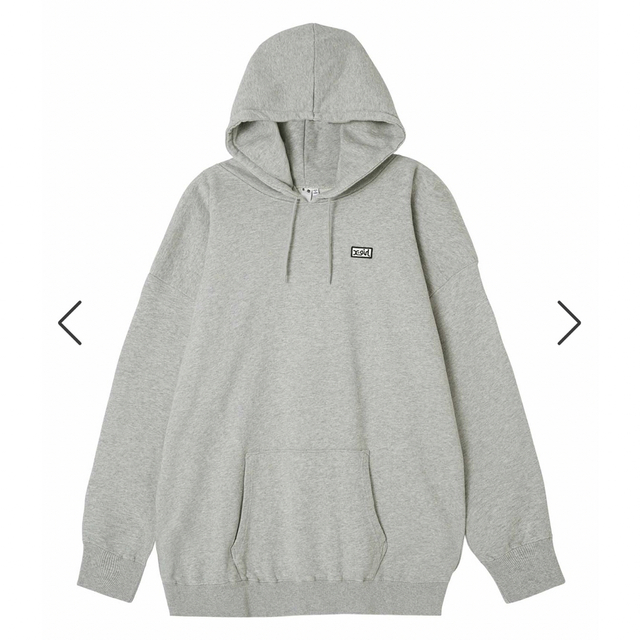 BOX LOGO SWEAT HOODIE X-girlパーカー アッシュ S | フリマアプリ ラクマ