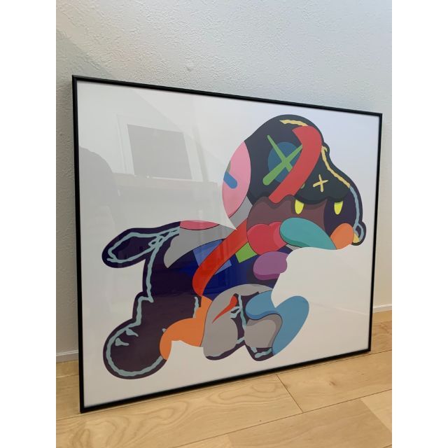 KAWS/カウズ　Offset print「STAY STEADY」リプロダクト エンタメ/ホビーの美術品/アンティーク(版画)の商品写真